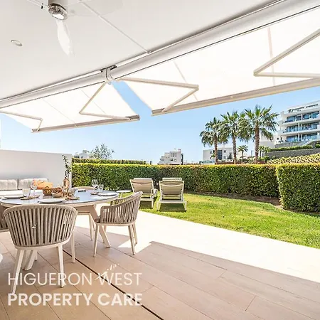 Garden - Large Terrace With Outdoor Kitchen And Pool, Higueron West, Fuengirola